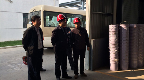 德源副總趙杰陪同肥城市委王書記視察